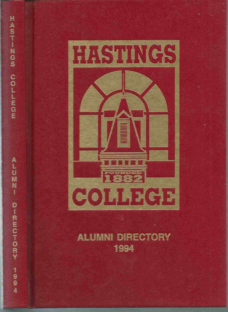 Image for Hastings College Alumni Directory 1994