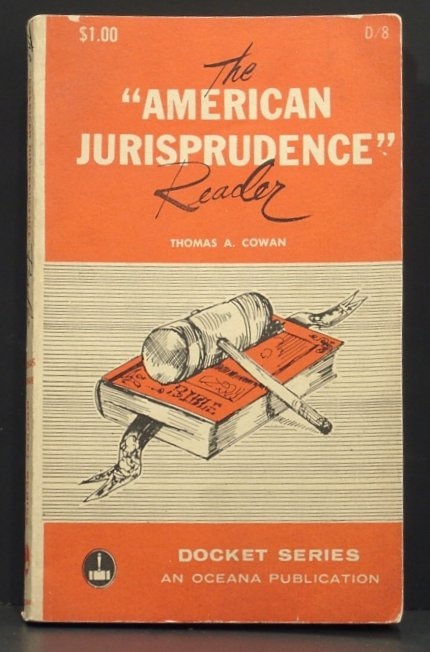 Image for The American Jurisprudence Reader. Docket Series (Volume 8)