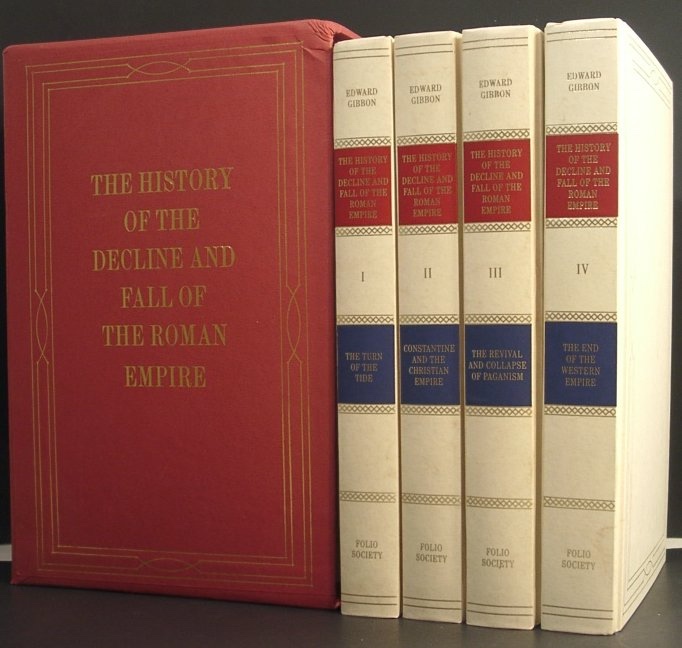 Image for The History of the Decline and Fall of the Roman Empire (Complete in 4 Volumes)
