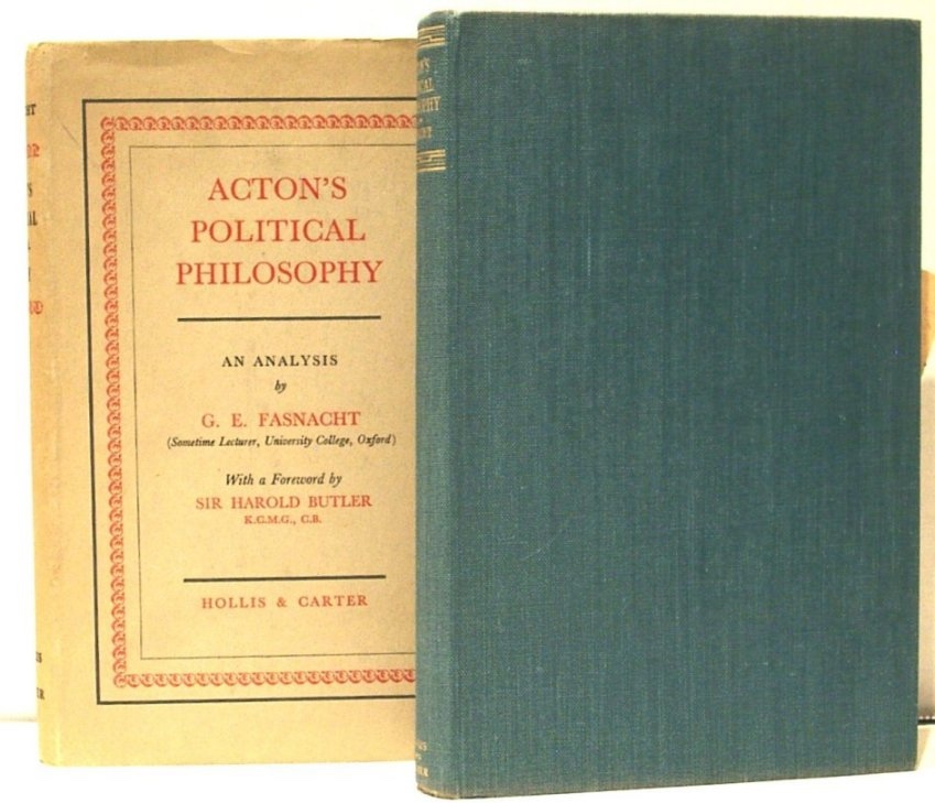 Image for Acton's Political Philosophy. an Analysis
